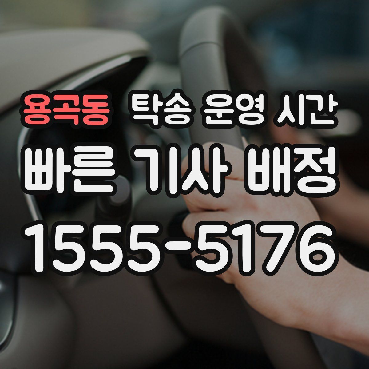 용곡동 탁송 운영 시간