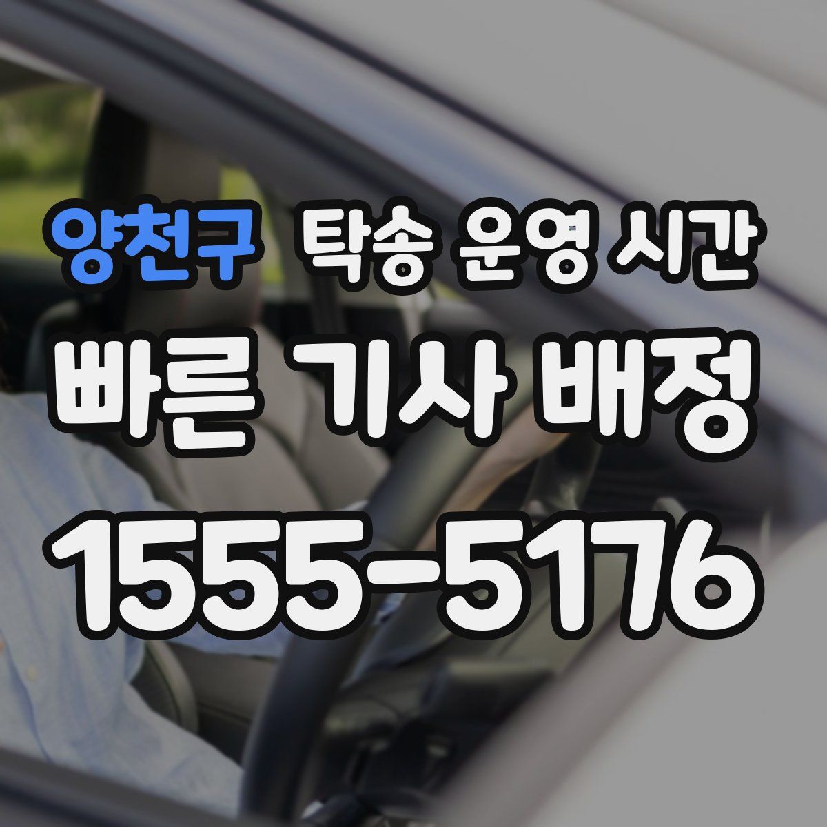 양천구 탁송 운영 시간