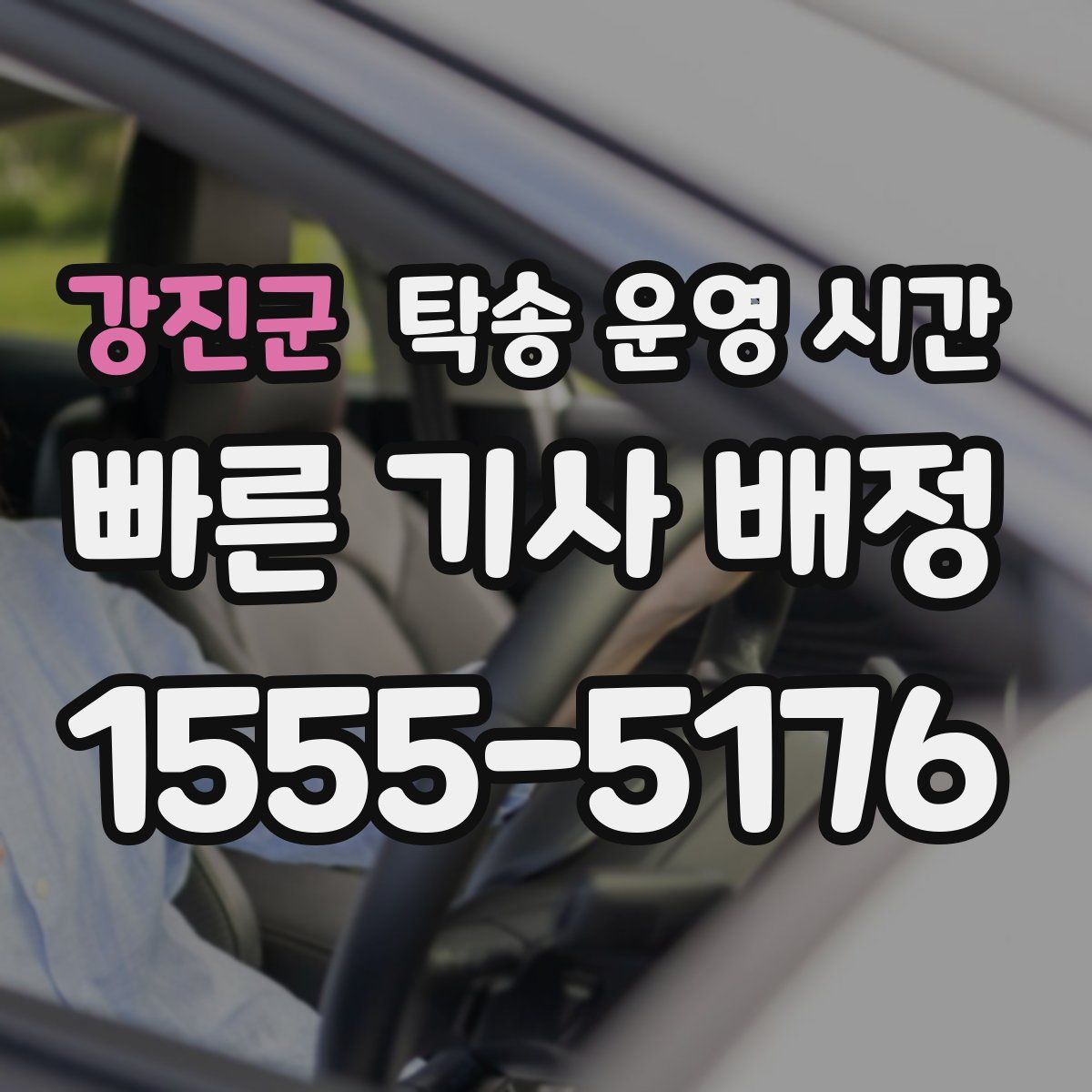 강진군 탁송 운영 시간