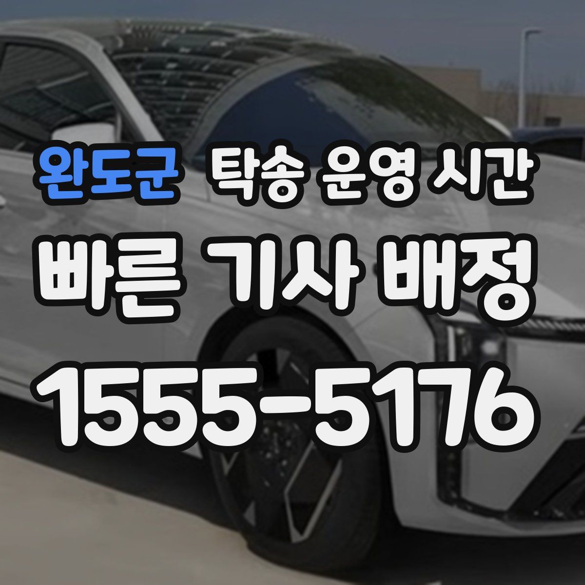 완도군 탁송 운영 시간