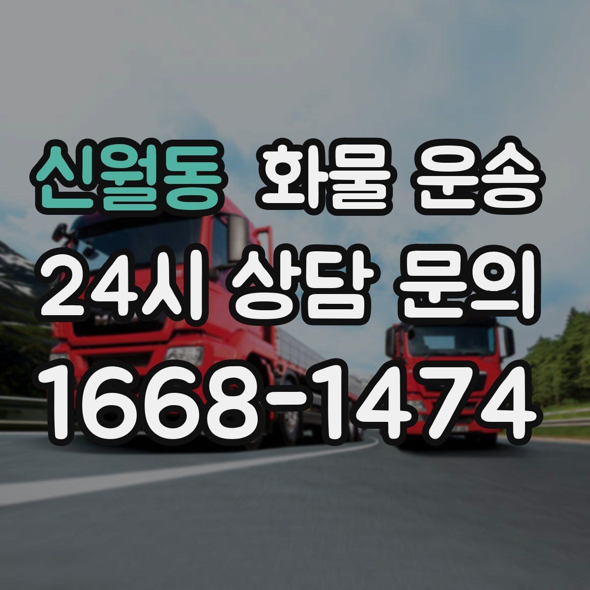 신월동 화물 운송 왕복 운송이 필요한 경우 비용 구조