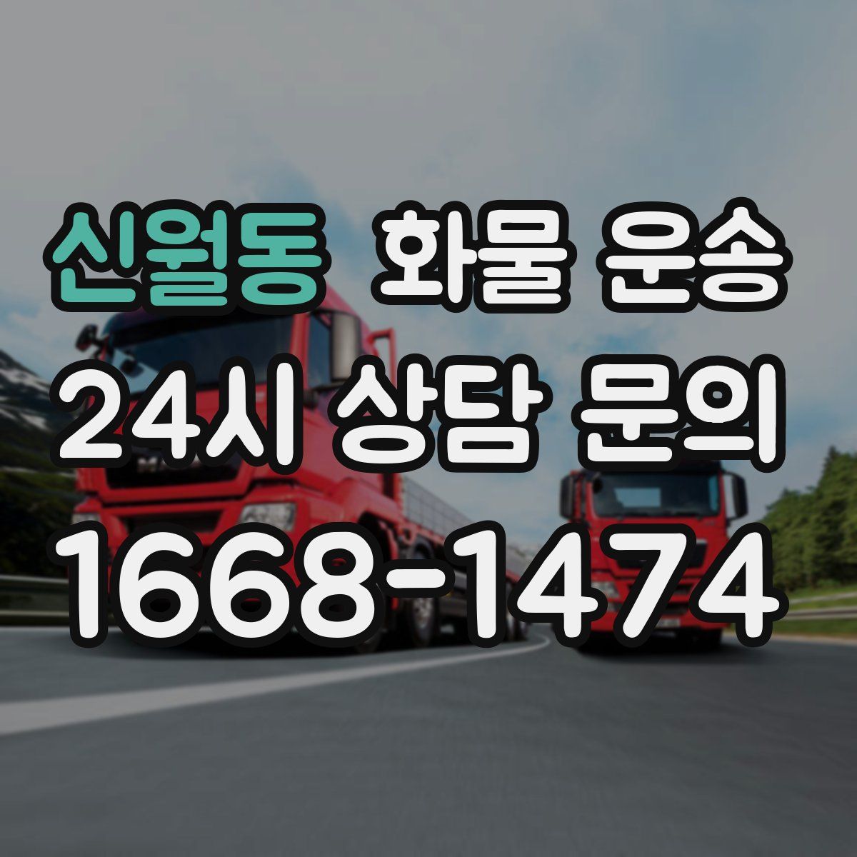 신월동 화물 운송