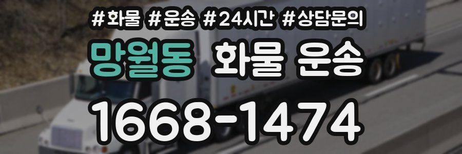 망월동 화물 운송