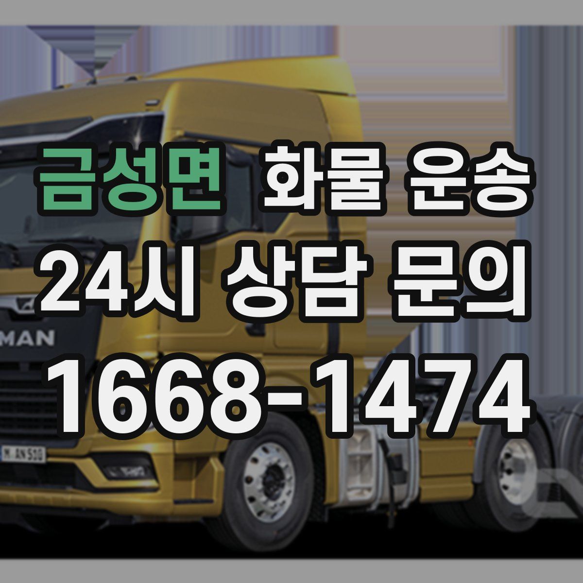 금성면 화물 운송