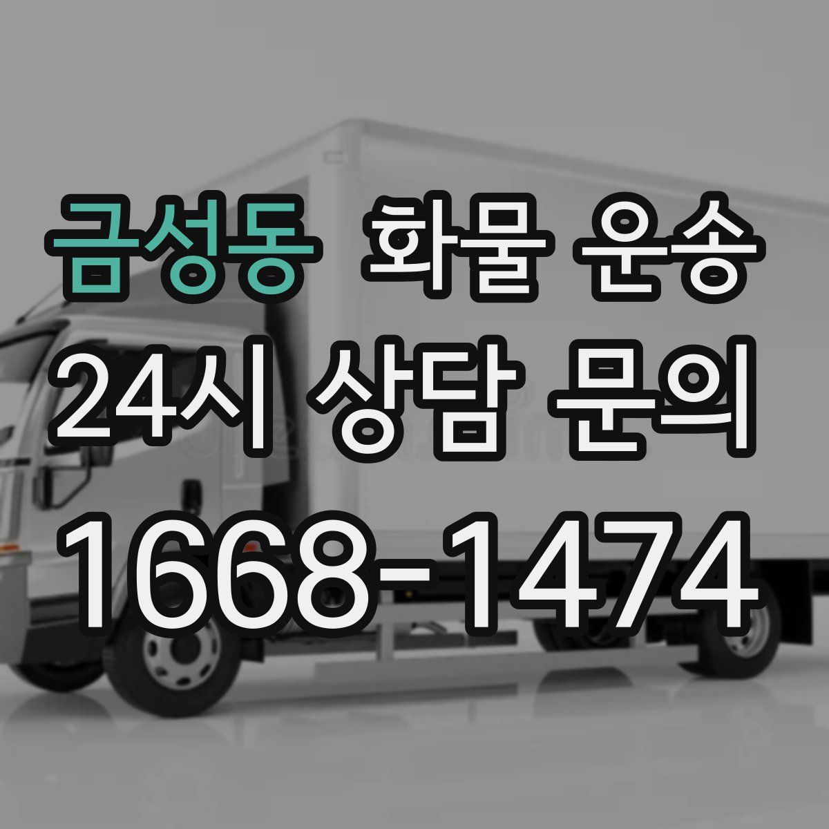 금성동 화물 운송