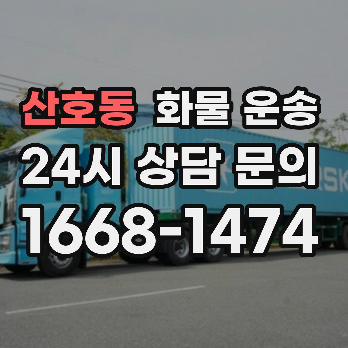 산호동 화물 운송