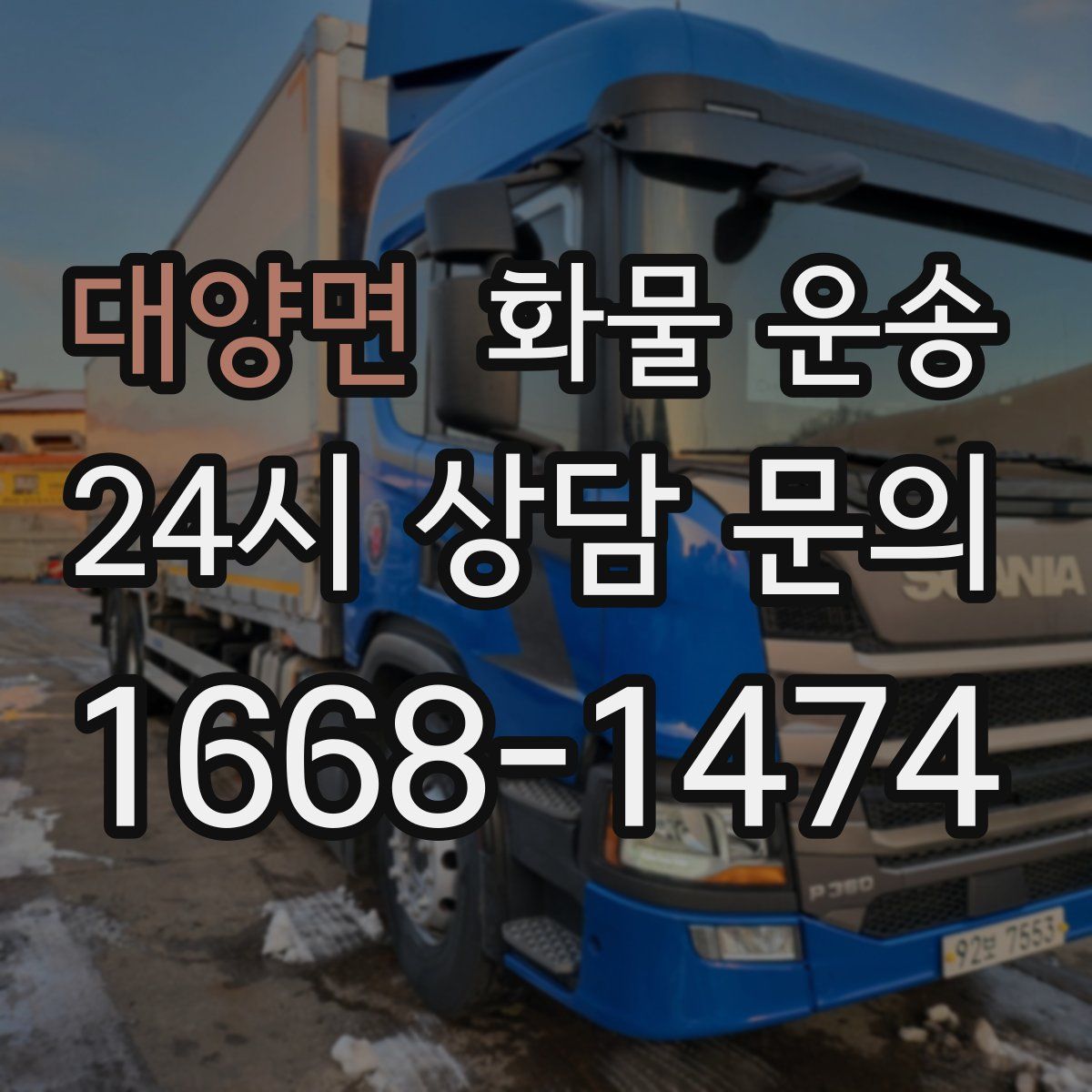 대양면 화물 운송