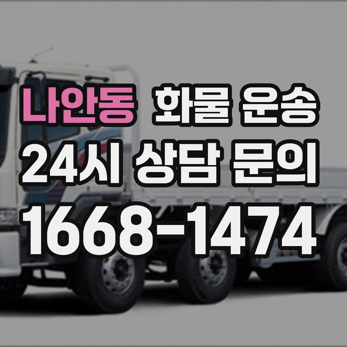 나안동 화물 운송