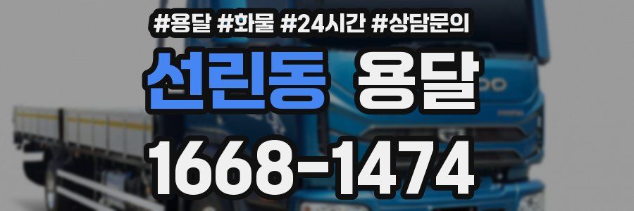선린동 용달