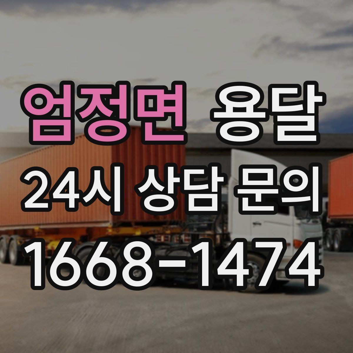 엄정면 용달 고층 반입이 필요한 짐, 현실적인 대안