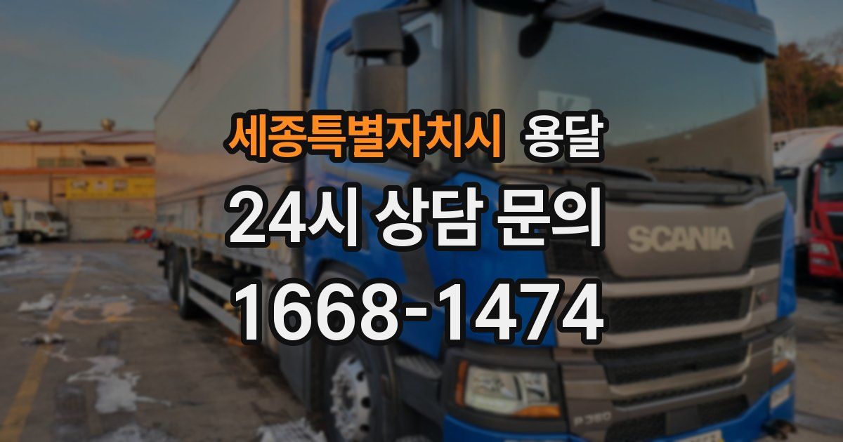 세종특별자치시 용달