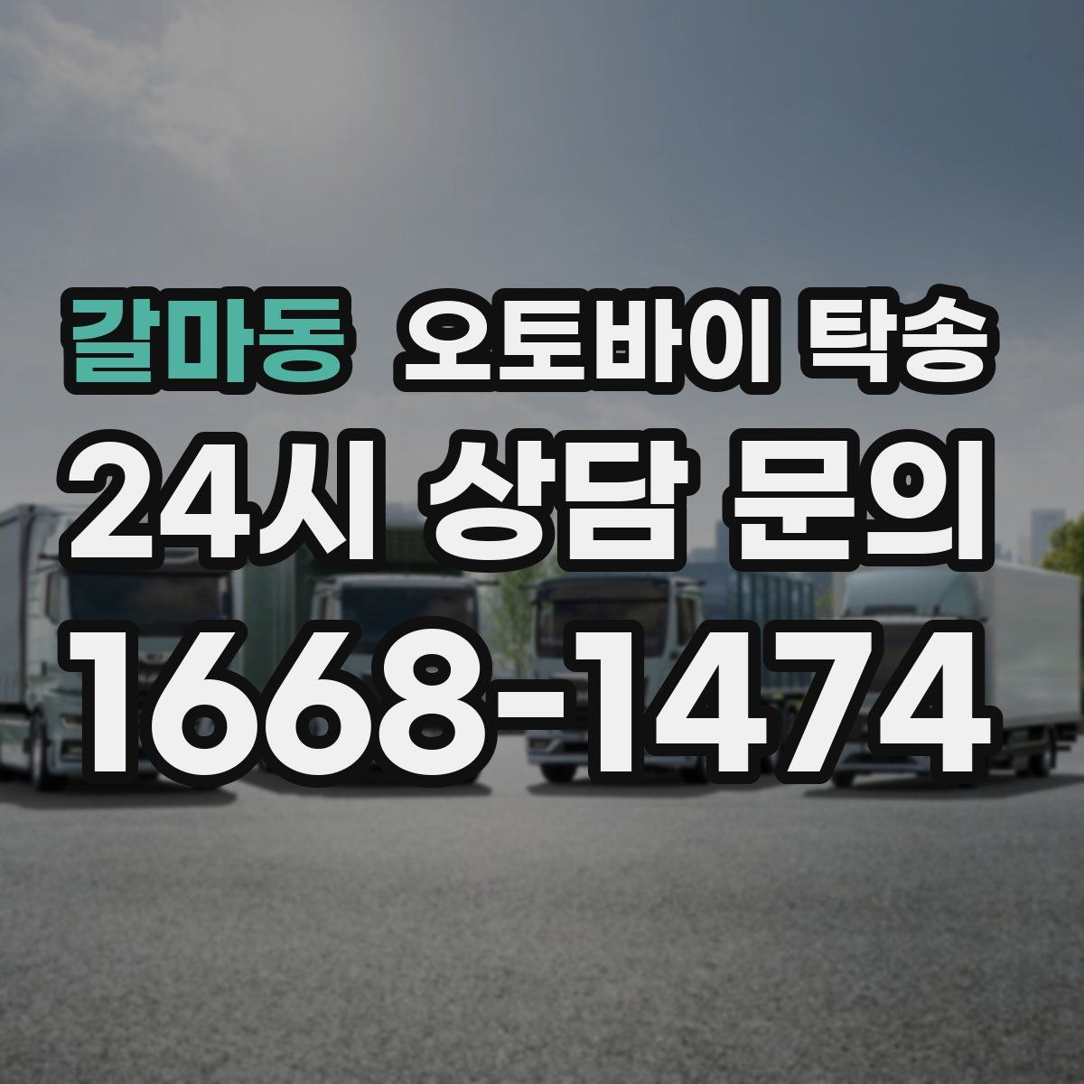 갈마동 오토바이 탁송