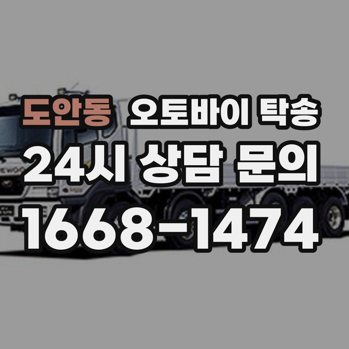 도안동 오토바이 탁송