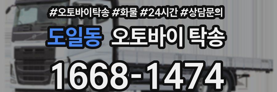 도일동 오토바이 탁송