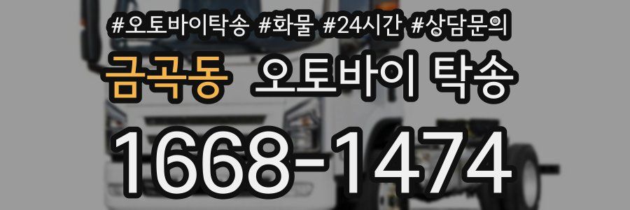 금곡동 오토바이 탁송