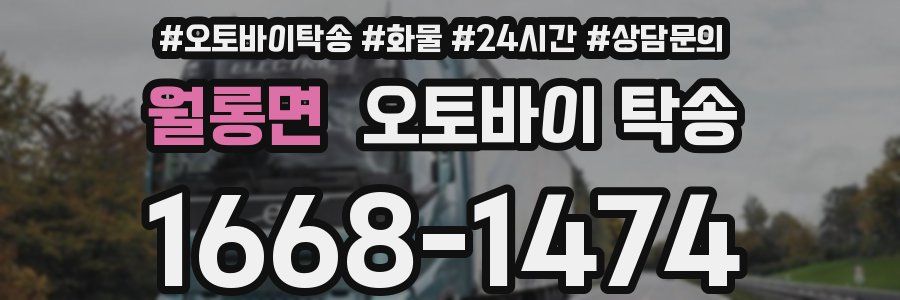 월롱면 오토바이 탁송