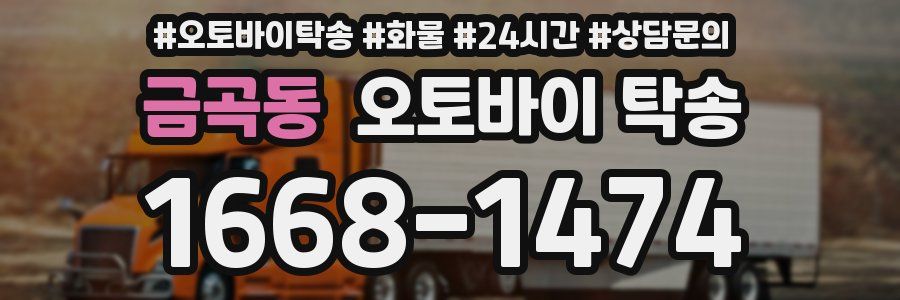 금곡동 오토바이 탁송