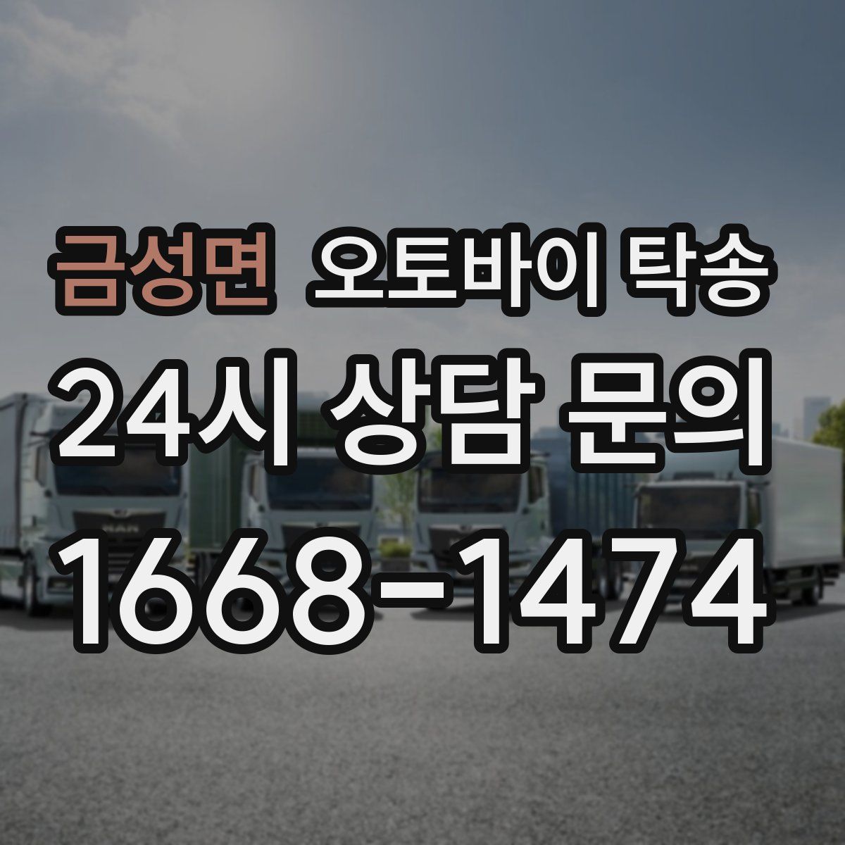 금성면 오토바이 탁송