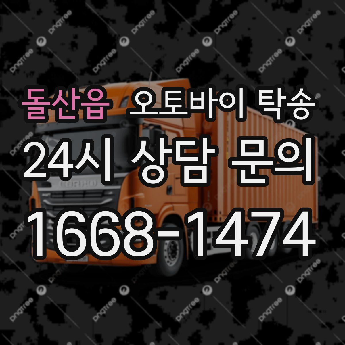 돌산읍 오토바이 탁송