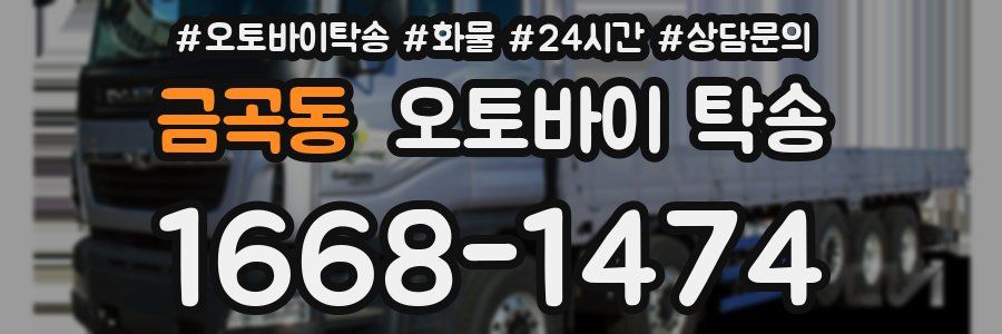 금곡동 오토바이 탁송