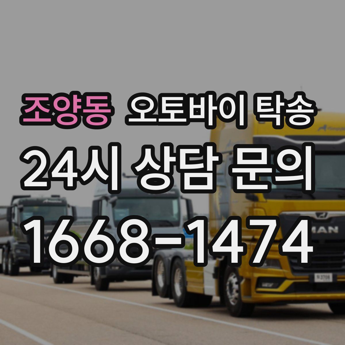 조양동 오토바이 탁송