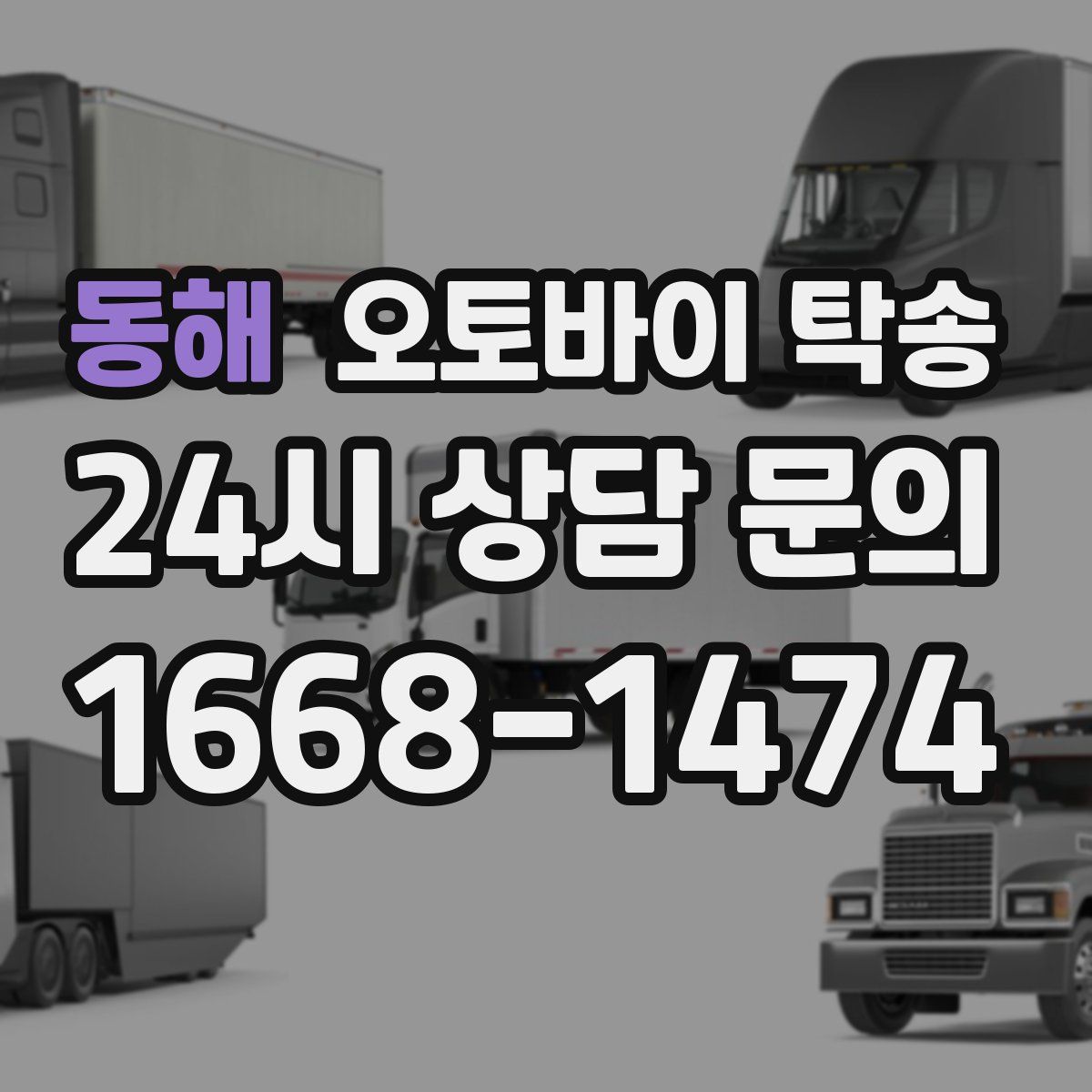 동해 오토바이 탁송