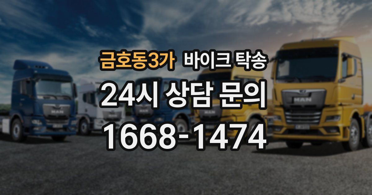 금호동3가 바이크 탁송