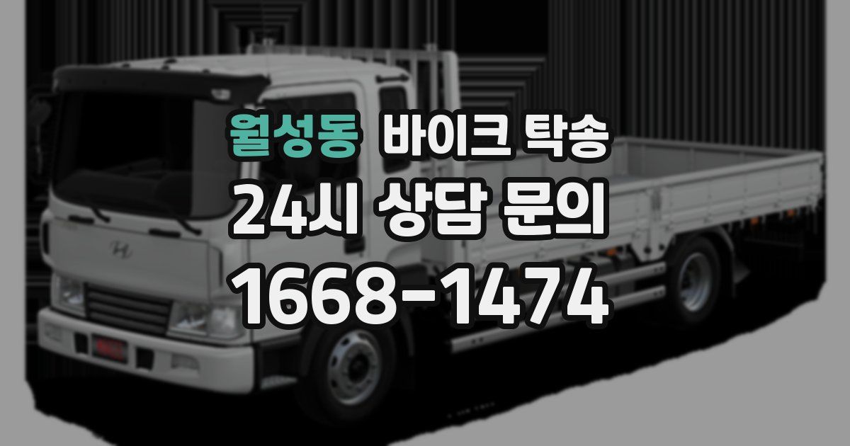 월성동 바이크 탁송