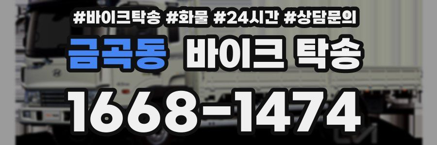 금곡동 바이크 탁송