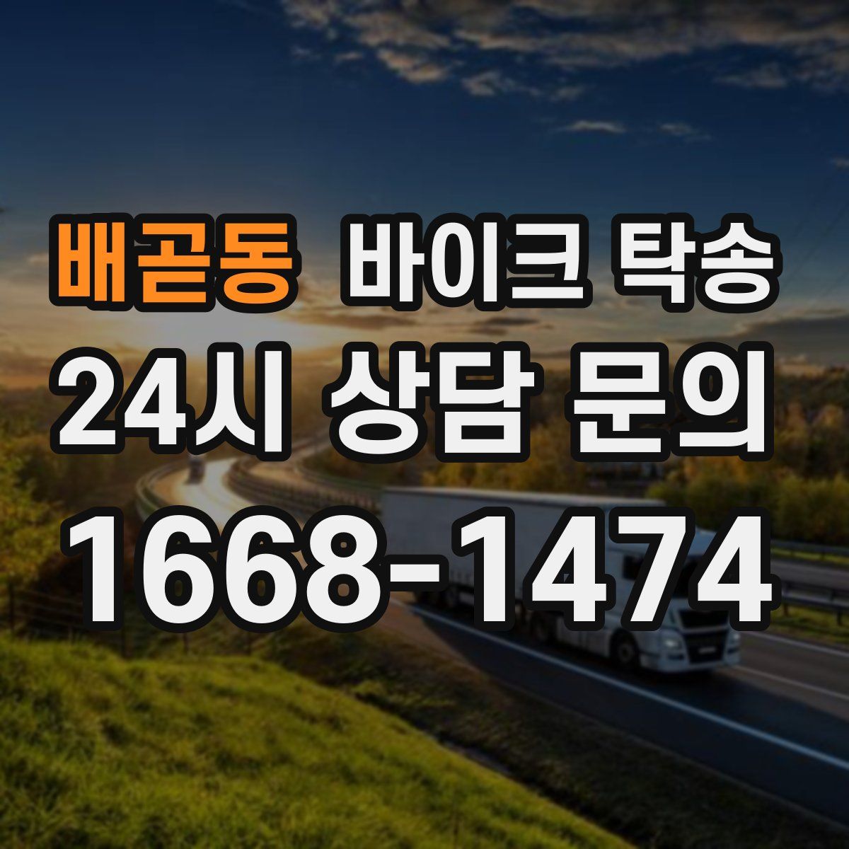 배곧동 바이크 탁송