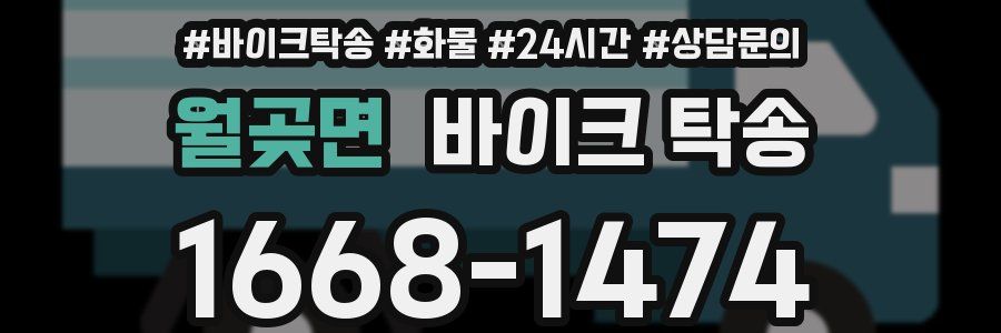 월곶면 바이크 탁송