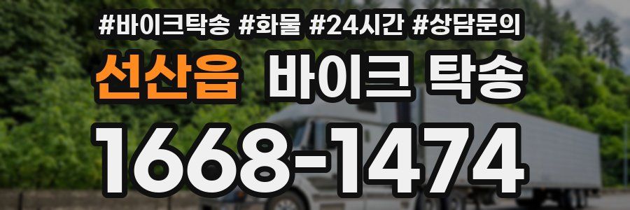 선산읍 바이크 탁송