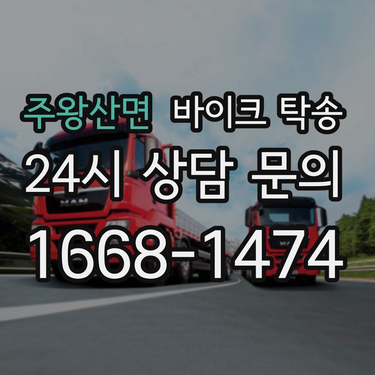 주왕산면 바이크 탁송