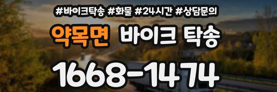 약목면 바이크 탁송