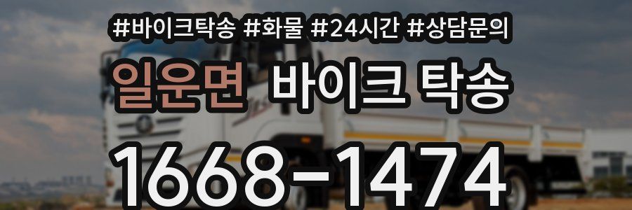 일운면 바이크 탁송