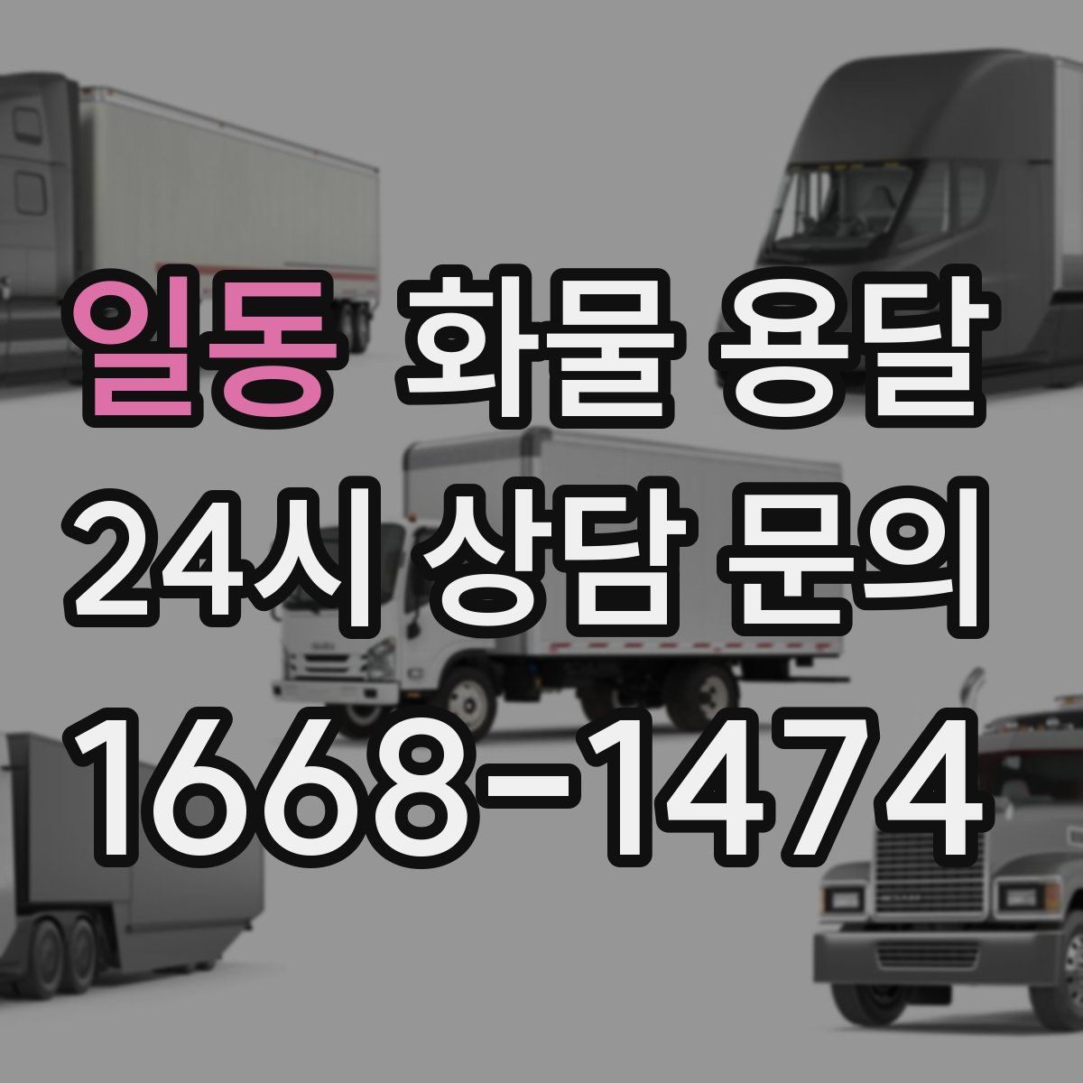 일동 화물 용달