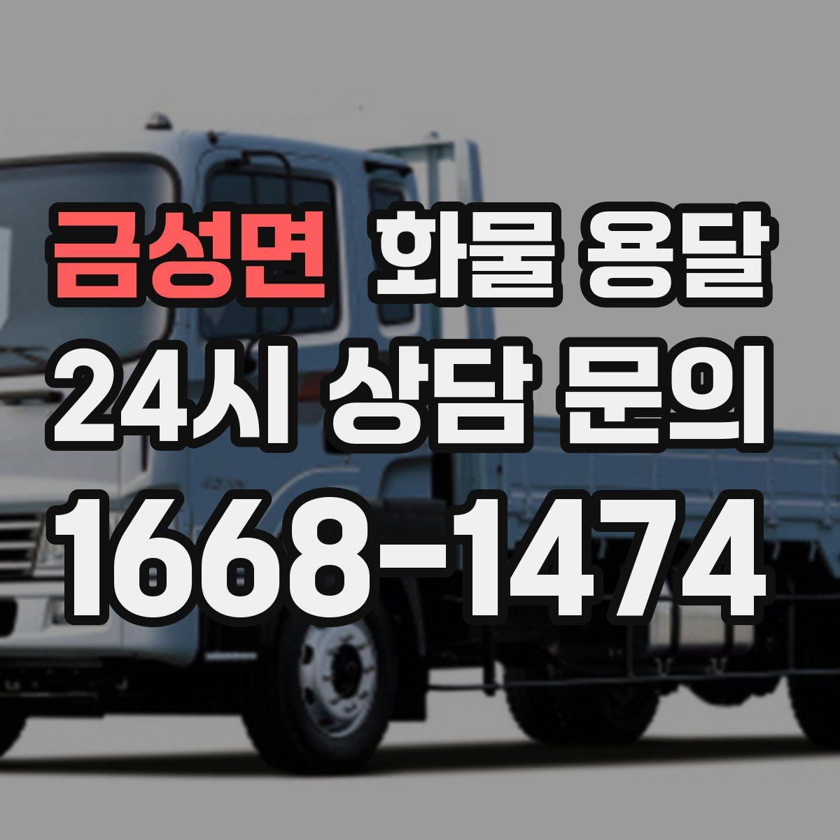 금성면 화물 용달