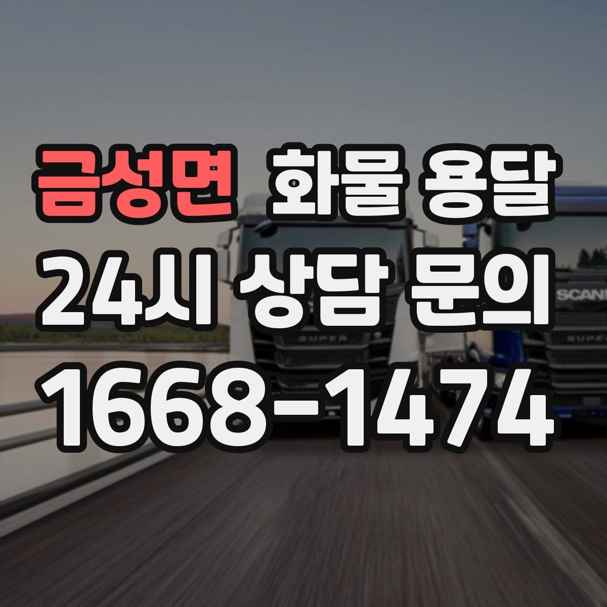 금성면 화물 용달