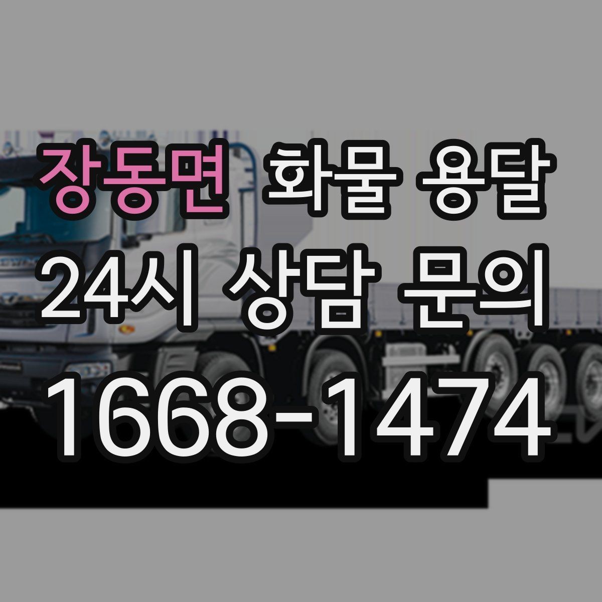 장동면 화물 용달 새벽 야간에도 가능한 배차 방법 정리