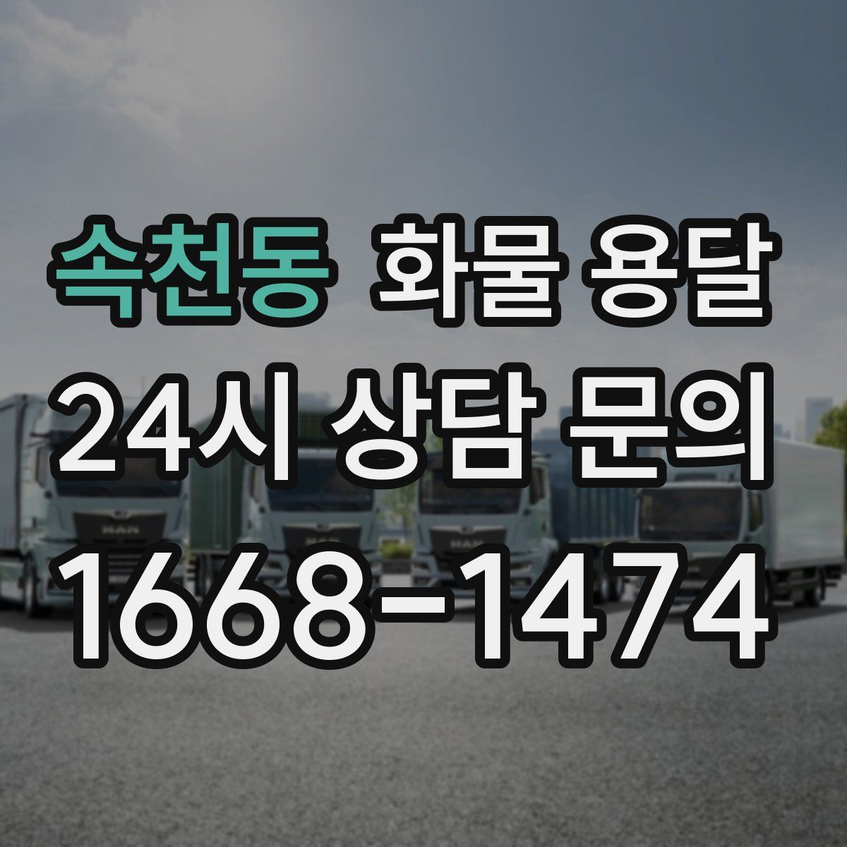속천동 화물 용달
