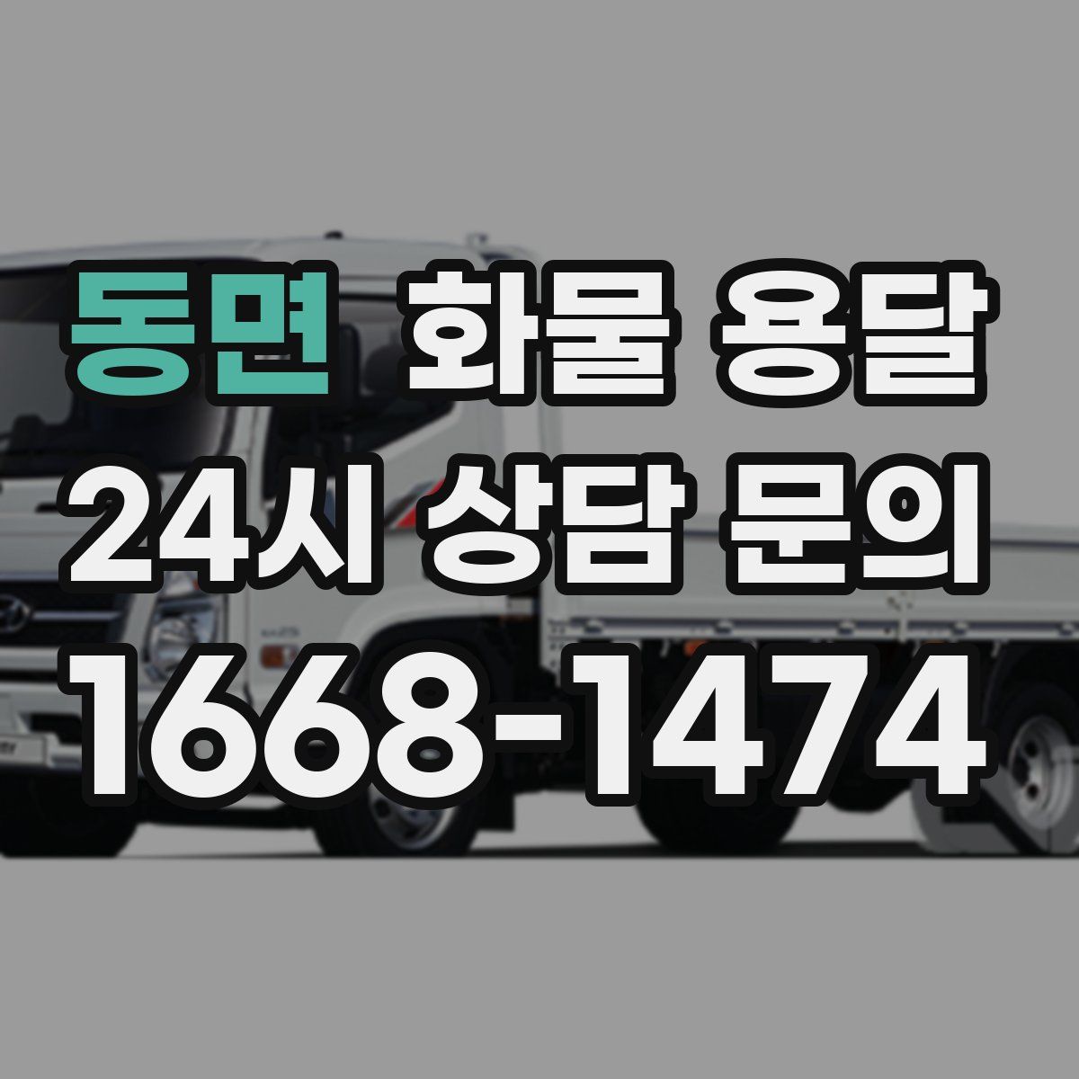 동면 화물 용달