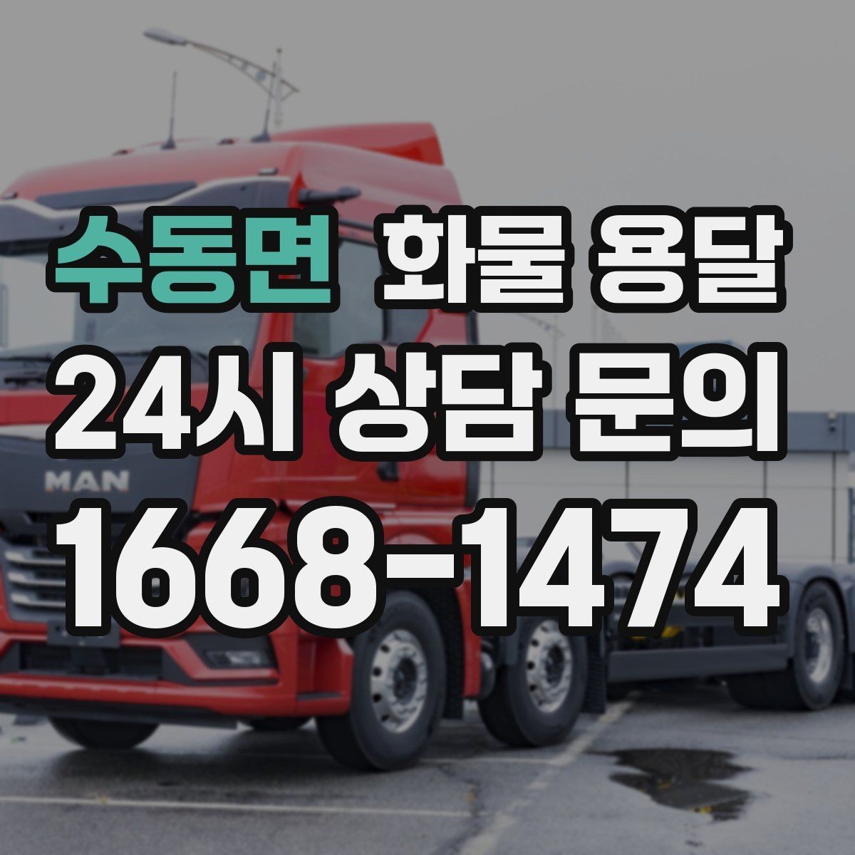 수동면 화물 용달 온도 민감 화물 용달 시 체크 포인트