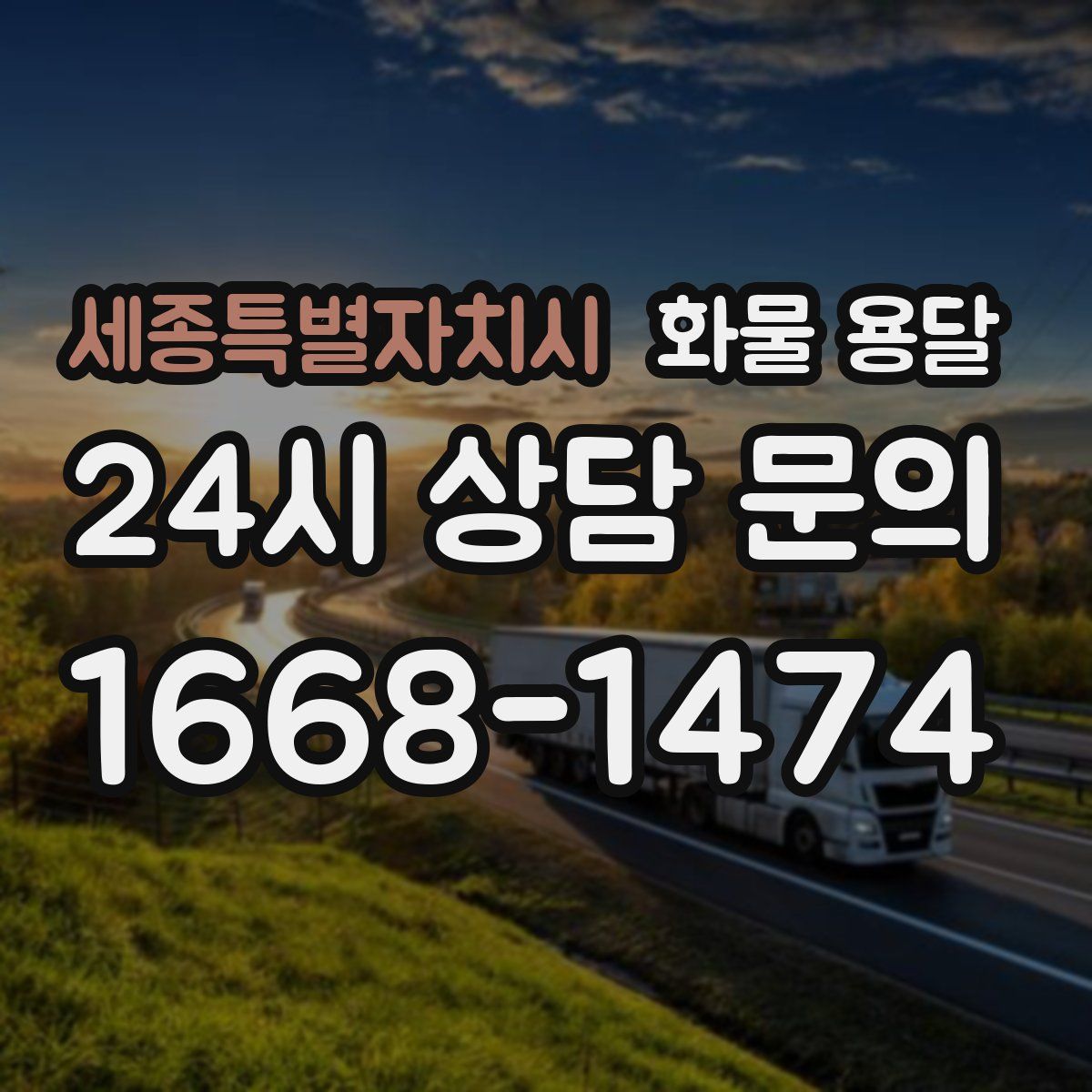 세종특별자치시 화물 용달