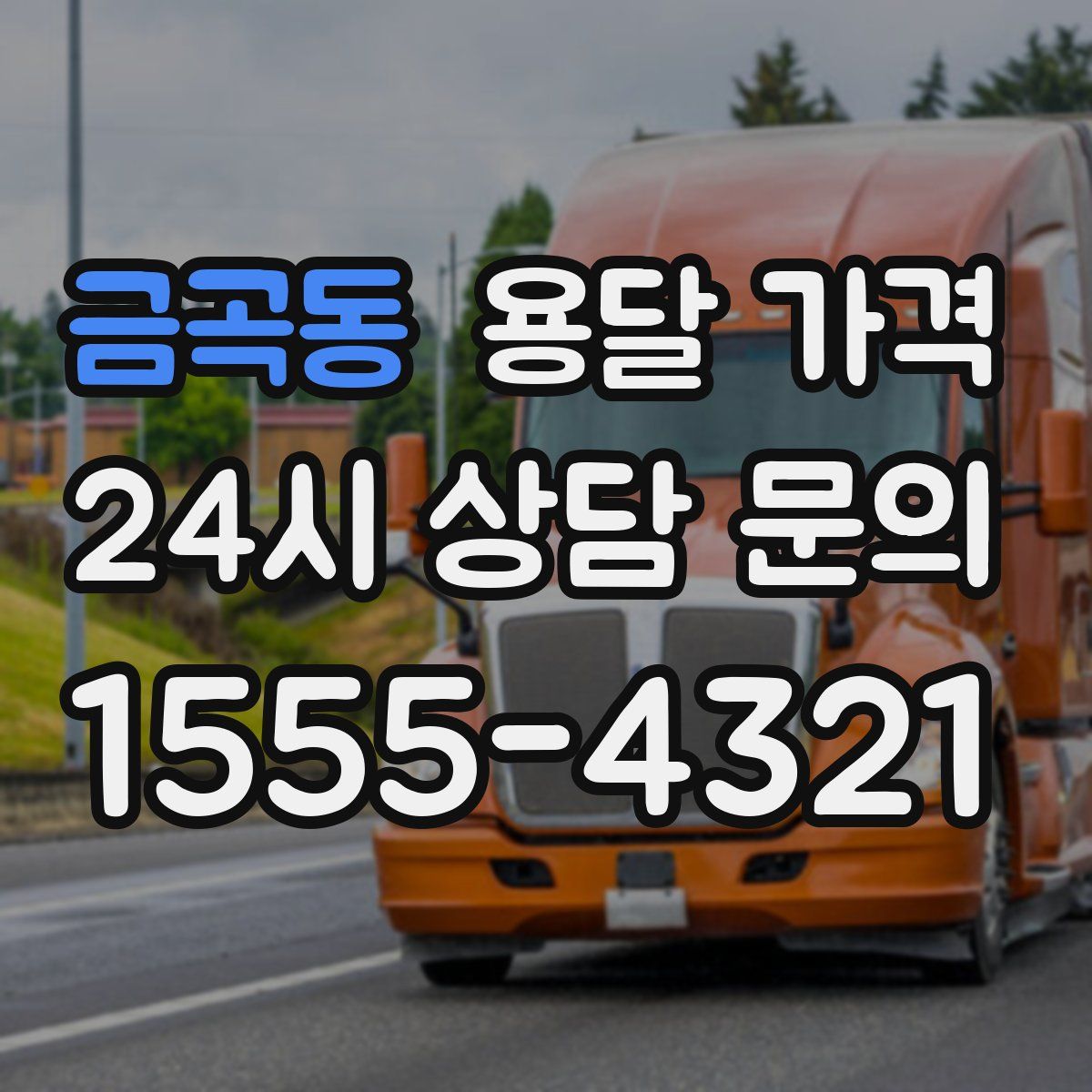 금곡동 용달 가격