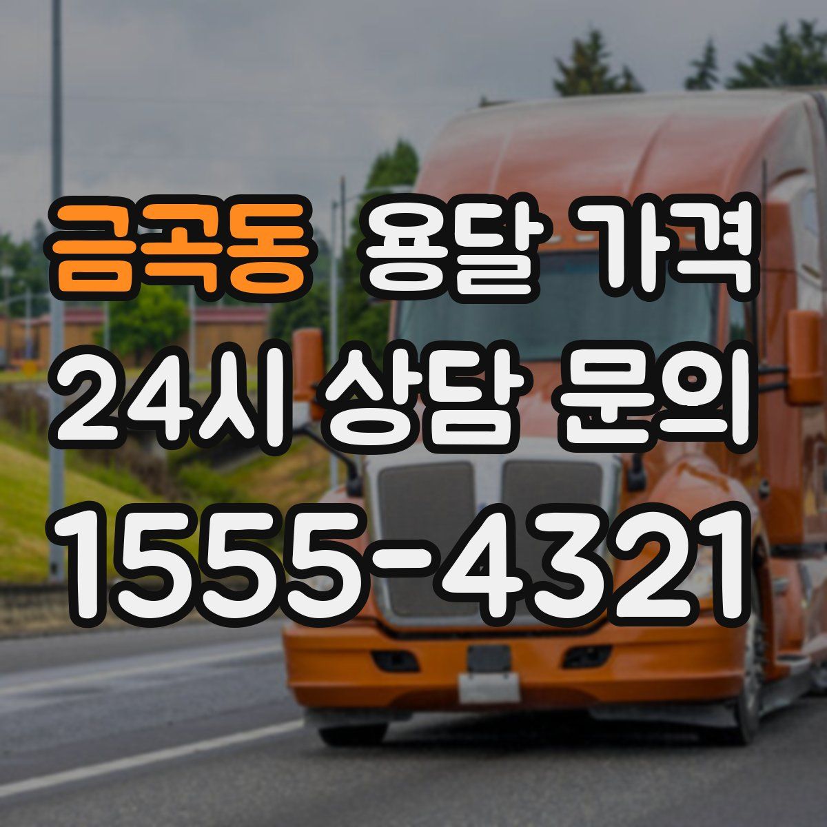 금곡동 용달 가격