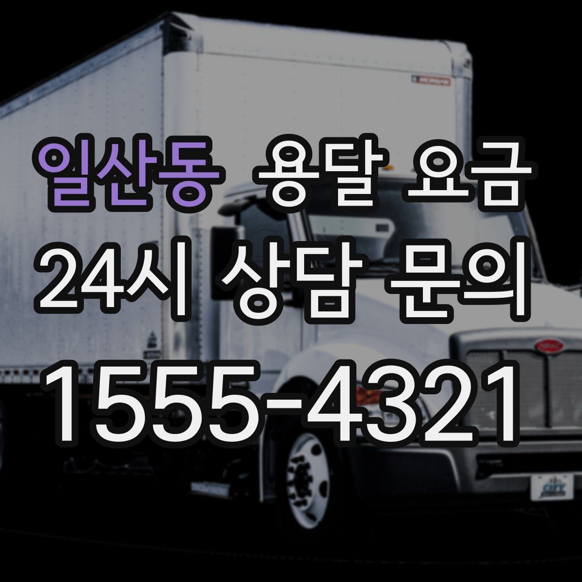 일산동 용달 요금