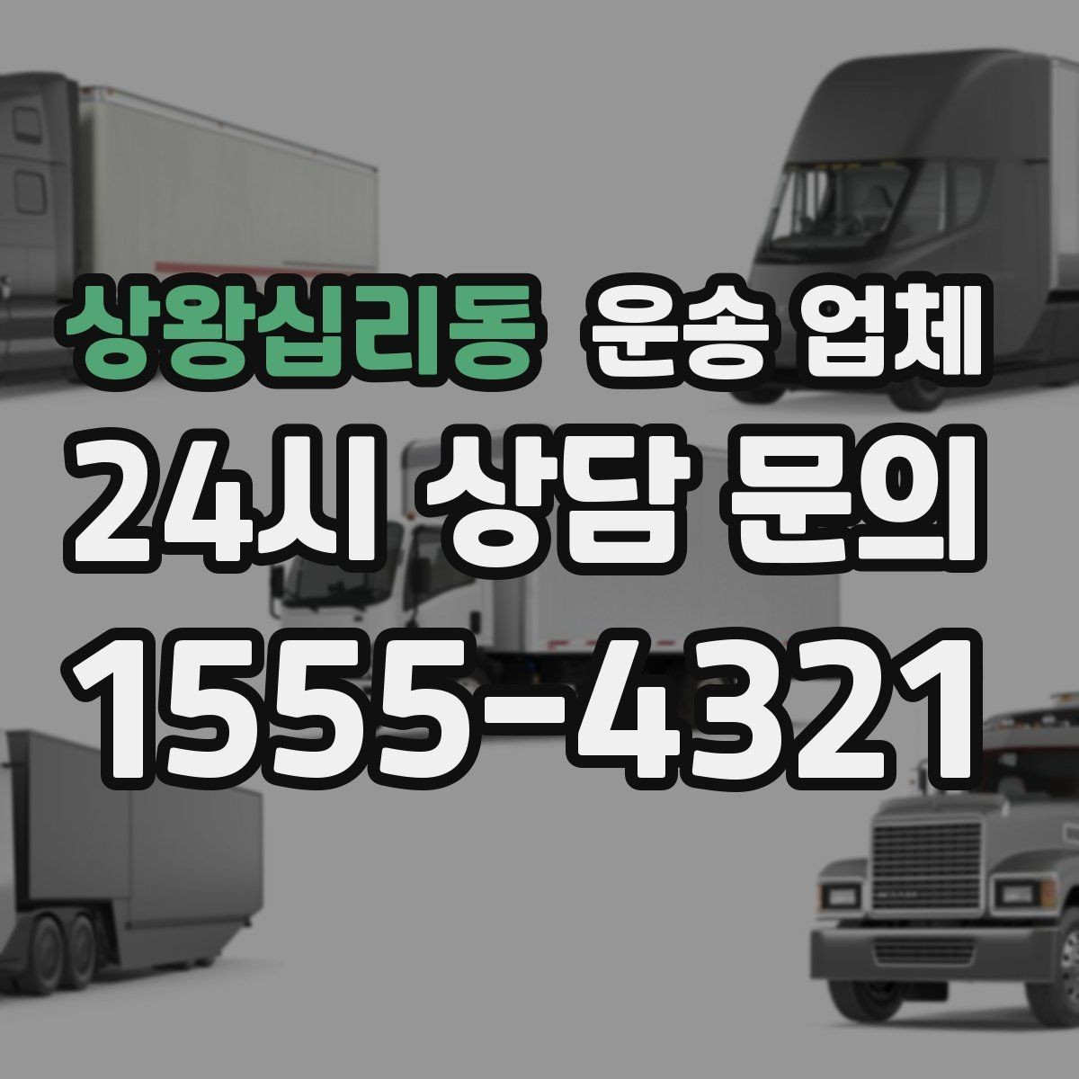 상왕십리동 운송 업체 만족도 높은 선택을 위한 기준