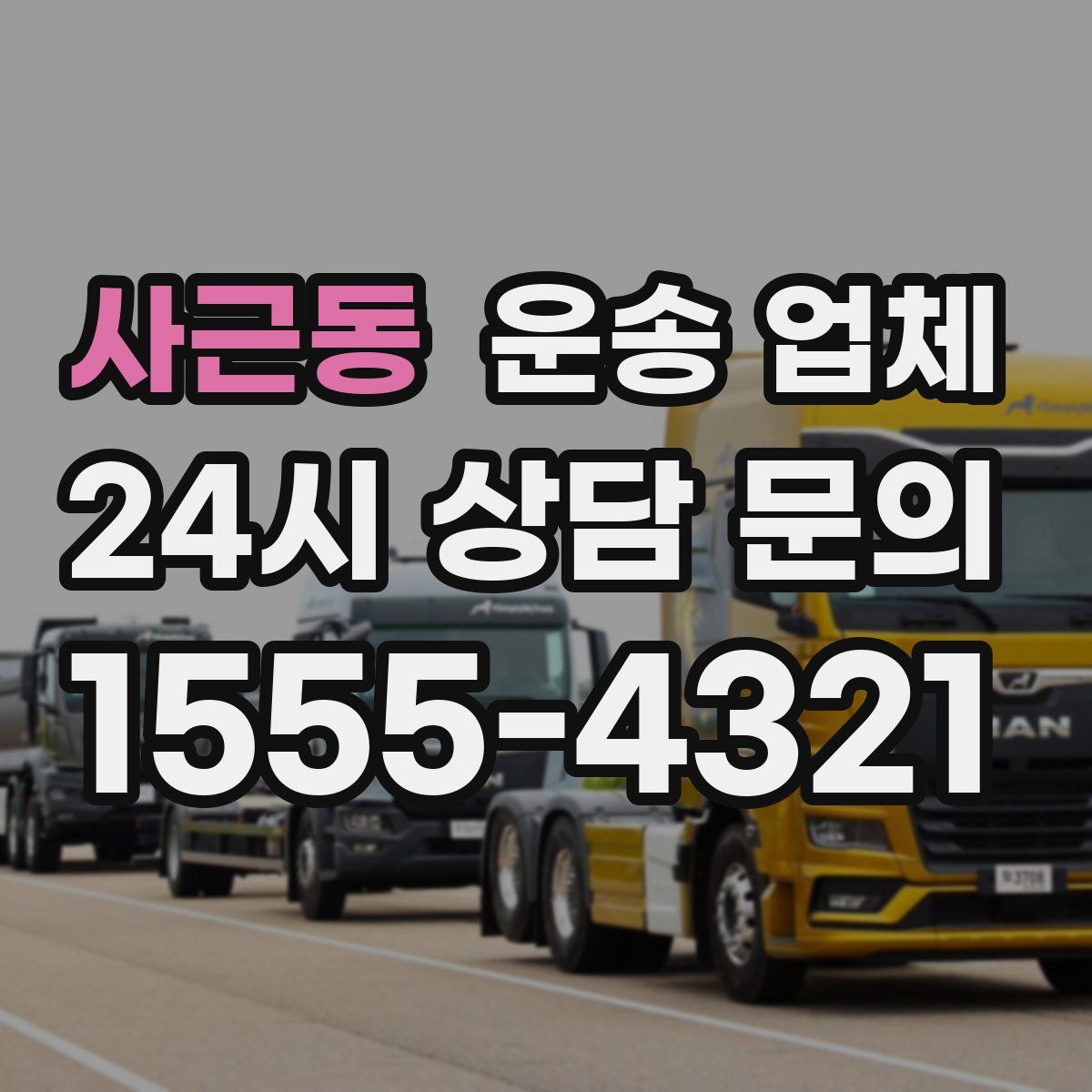 사근동 운송 업체