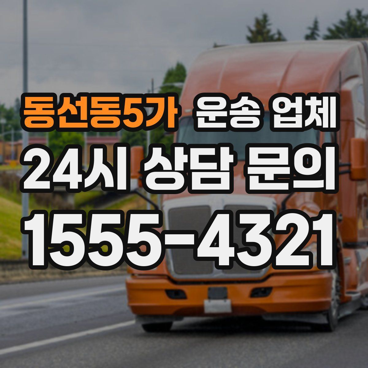 동선동5가 운송 업체