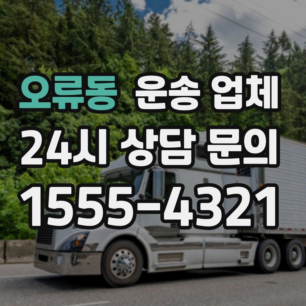 오류동 운송 업체 차량 종류별 특징 비교